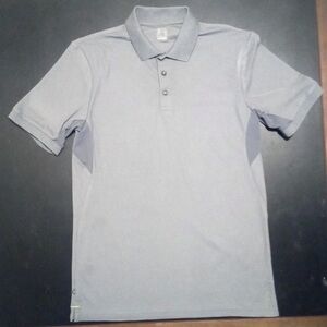 Classic Gray Polo Shirt for Men